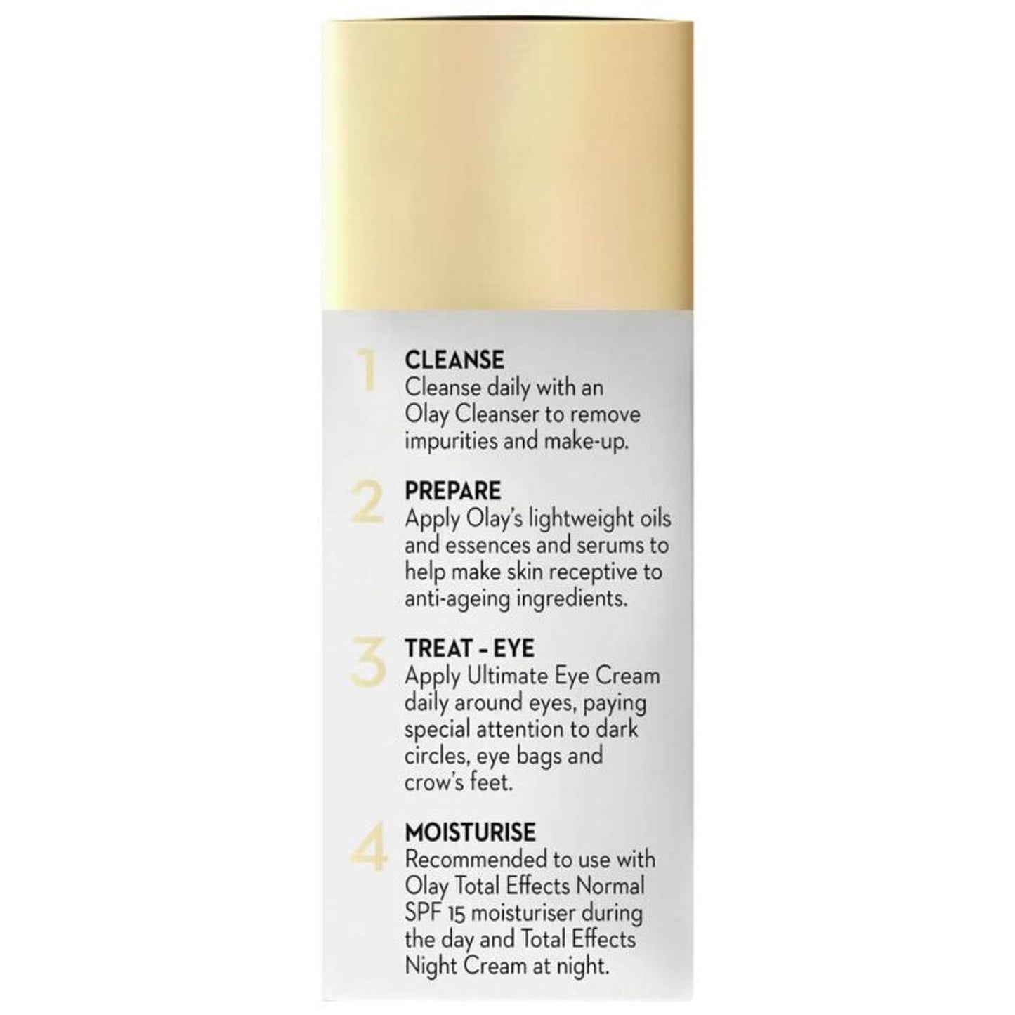 Olay Ultimate Eye Cream Reduces Dark Circles, Wrinkles & Puffiness With Niacinamide & Pentapeptides