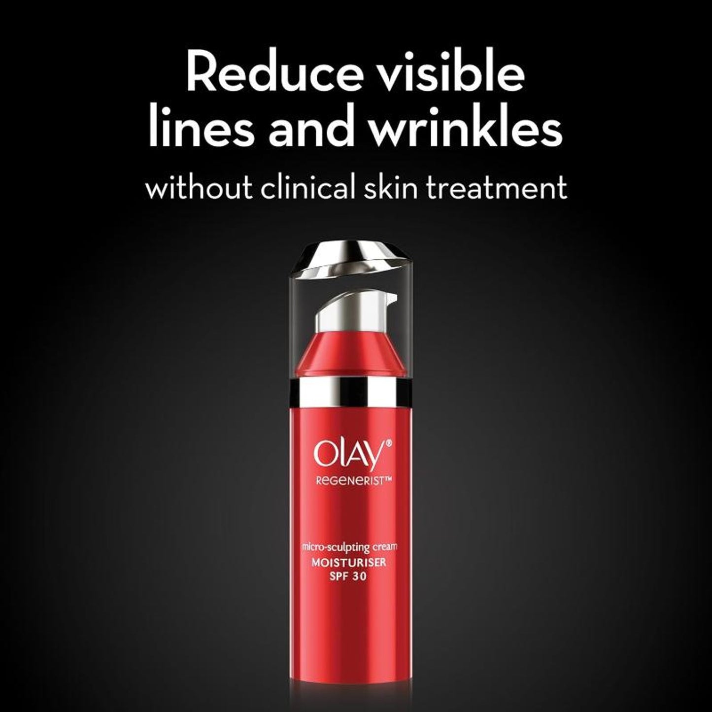 Olay Regenerist Micro Sculpting Cream Moisturizer With SPF 30 With Hyaluronic Acid & Niacinamide