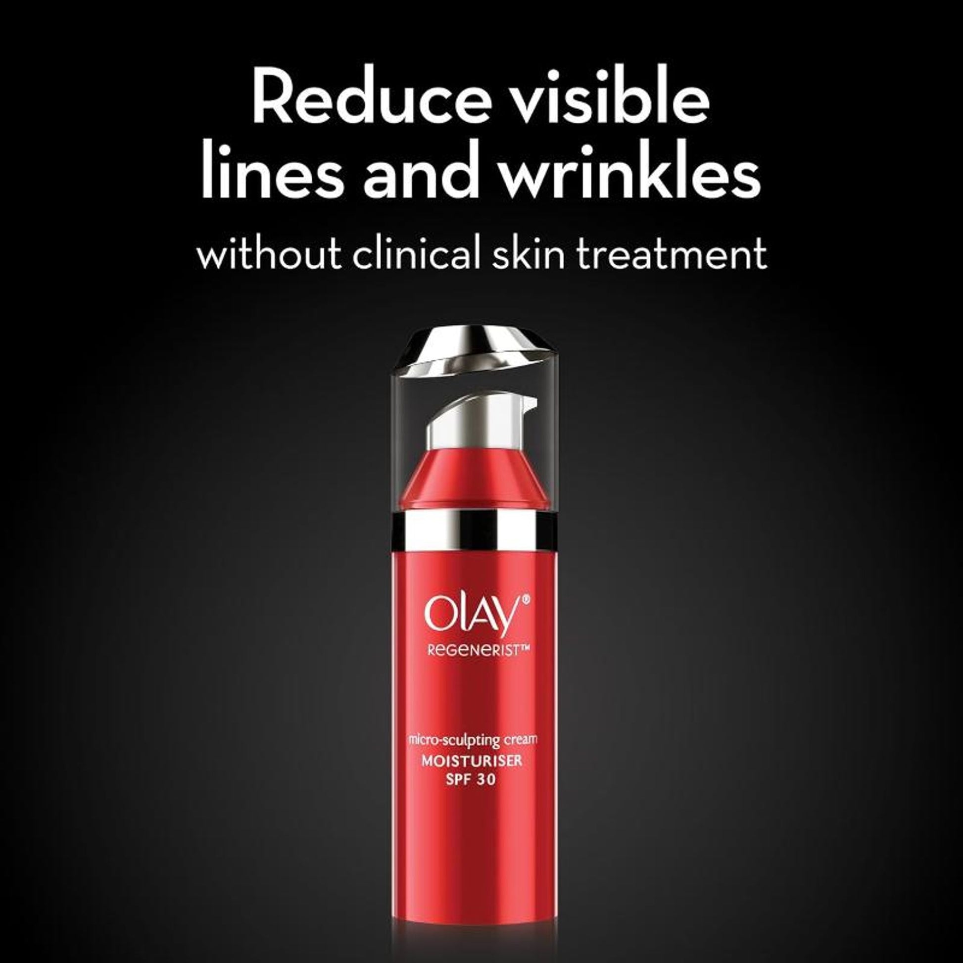 Olay Regenerist Micro Sculpting Cream Moisturizer With SPF 30 With Hyaluronic Acid & Niacinamide