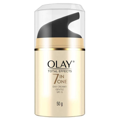 Olay Total Effects Day Cream,Gentle With SPF 15 For Sensitive Skin, Fights 7 Signs of Ageing