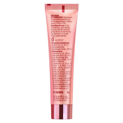 Spinz BB Cream 01 Beige, Instant Glow, Light Make Up Look, Vitamin E & Double Sunscreen