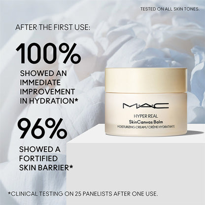 M.A.C Hyper Real Skincanvas Balm Moisturizer With Niacinamide, Hyaluronic Acid & Ceramide