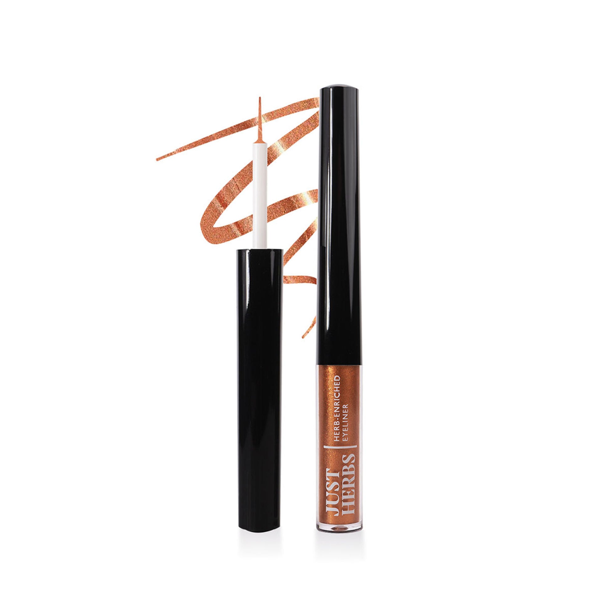 Just Herbs Waterproof & Smudge Proof Eyeliner - Copper Luxe