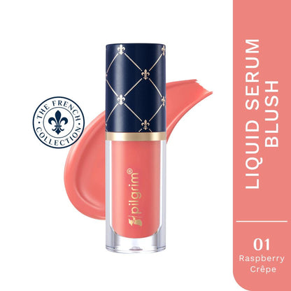 Pilgrim The French Collection Liquid Serum Blush - 01 Raspberry Crepe