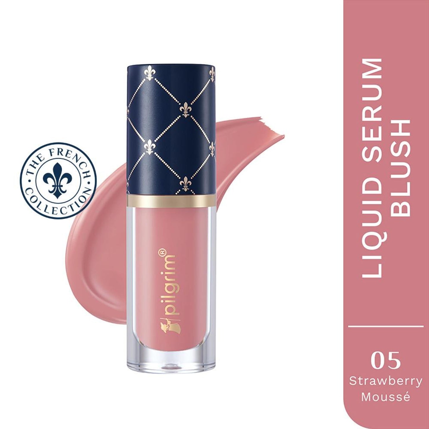 Pilgrim The French Collection Liquid Serum Blush - 05 Strawberry Mousse