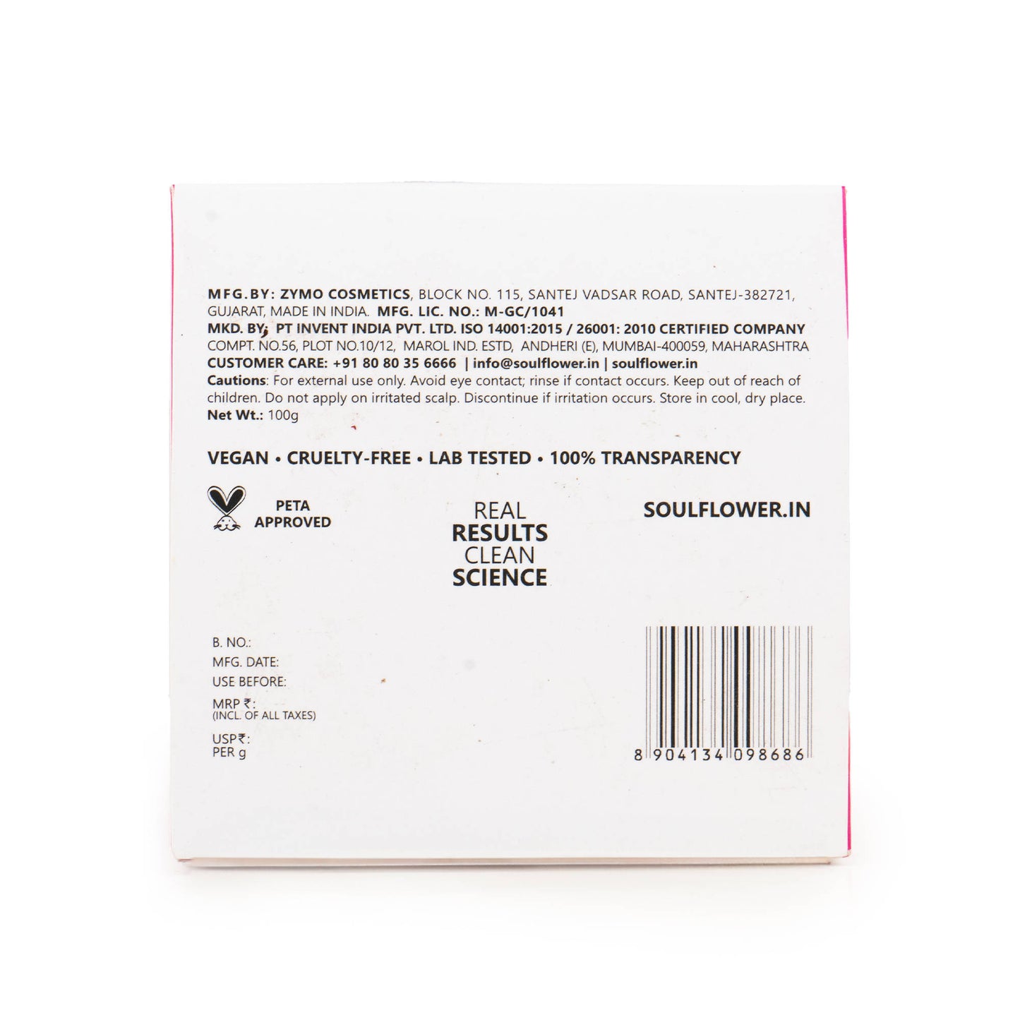 Soulflower Rosemary Deep Strengthening Hair Mask