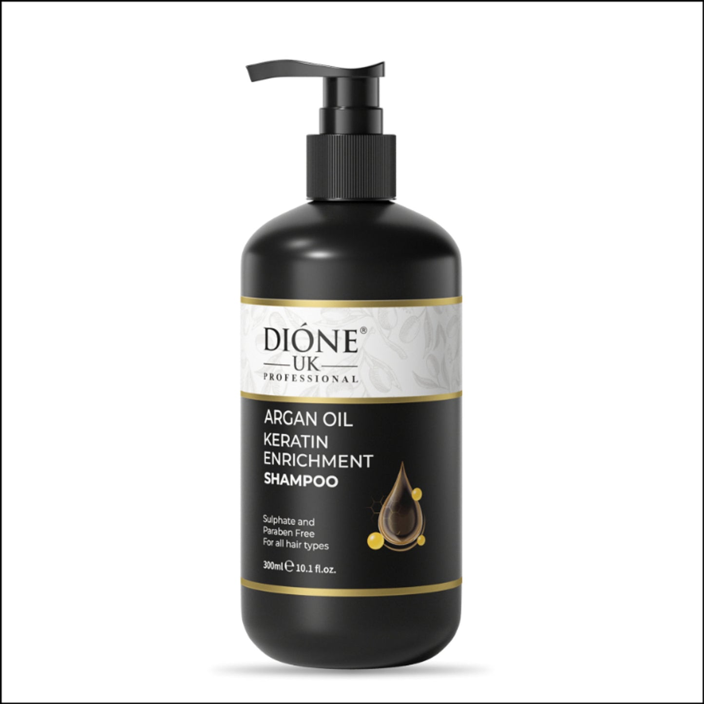 Dione UK Professional Keratin Enrichment Hair Shampoo