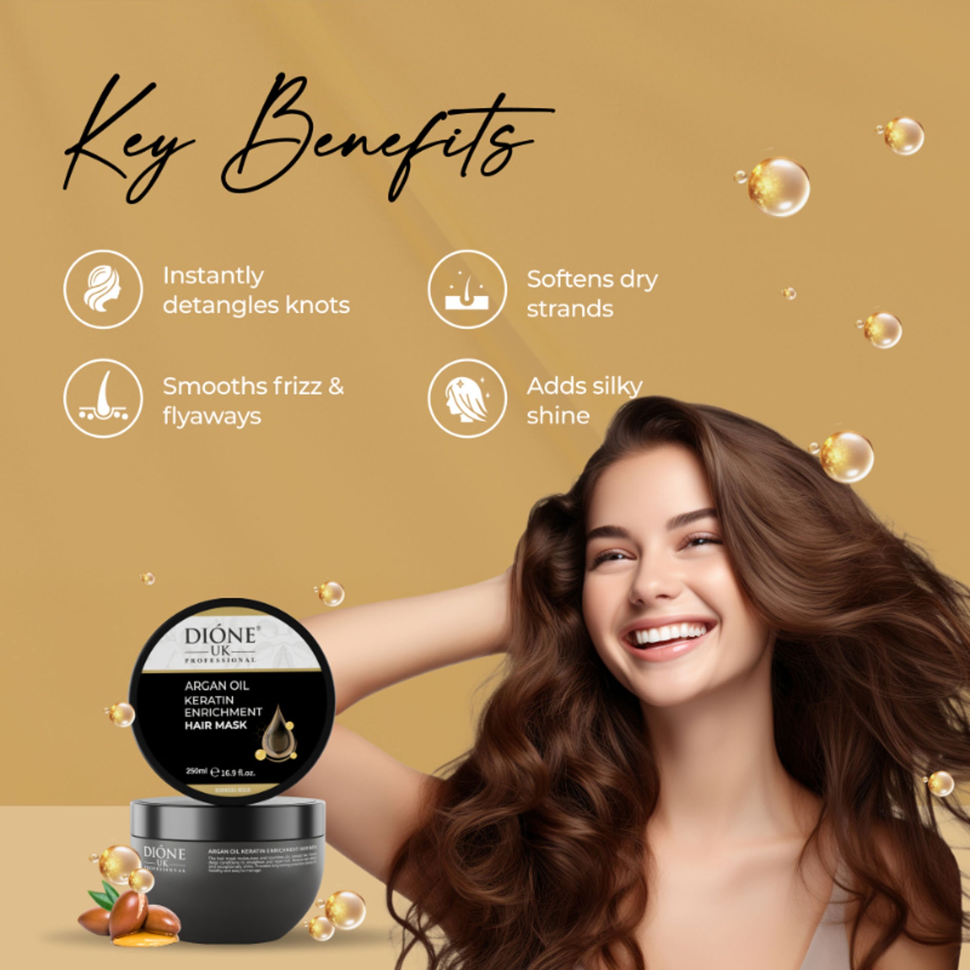 Dione UK Keratin Hair Treatment Mask