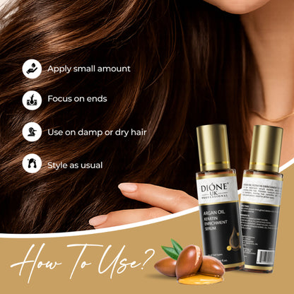 Dione UK Keratin Hair Treatment Serum