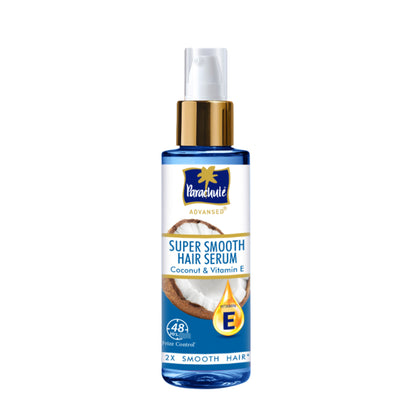 Parachute Advansed Super Smooth Hair Serum, Coconut & Vitamin E, 2X Smooth Hair