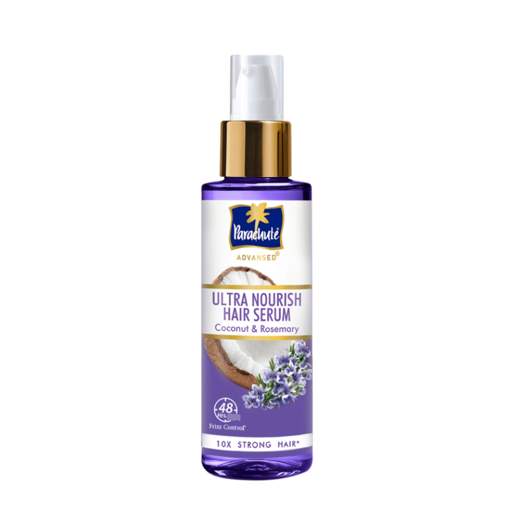 Parachute Advansed Ultra Nourish Hair Serum, Coconut & Rosemary, 10X Strong Hair