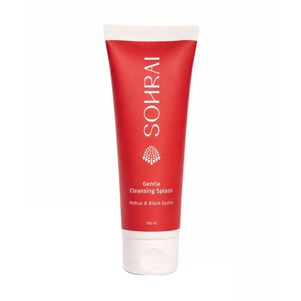 SOHRAI Gentle Cleansing Splash | Foaming Face Wash for Glowing, Blemish-Prone & Sensitive Skin