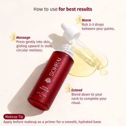 SOHRAI Mahua Miracle Oil | Natural Face Oil for Glowing, Youthful Skin – Lightweight & Non-Sticky