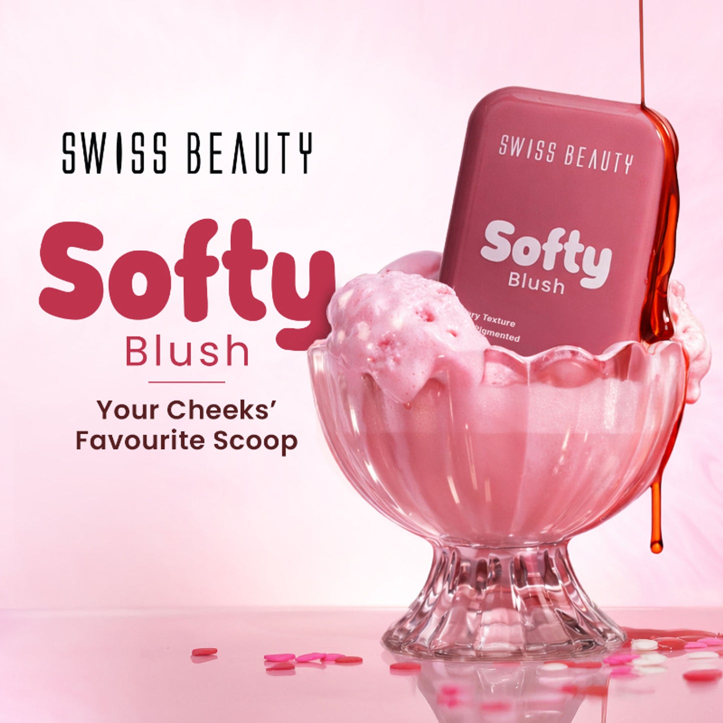 Swiss Beauty Softy Blush - Raspberry
