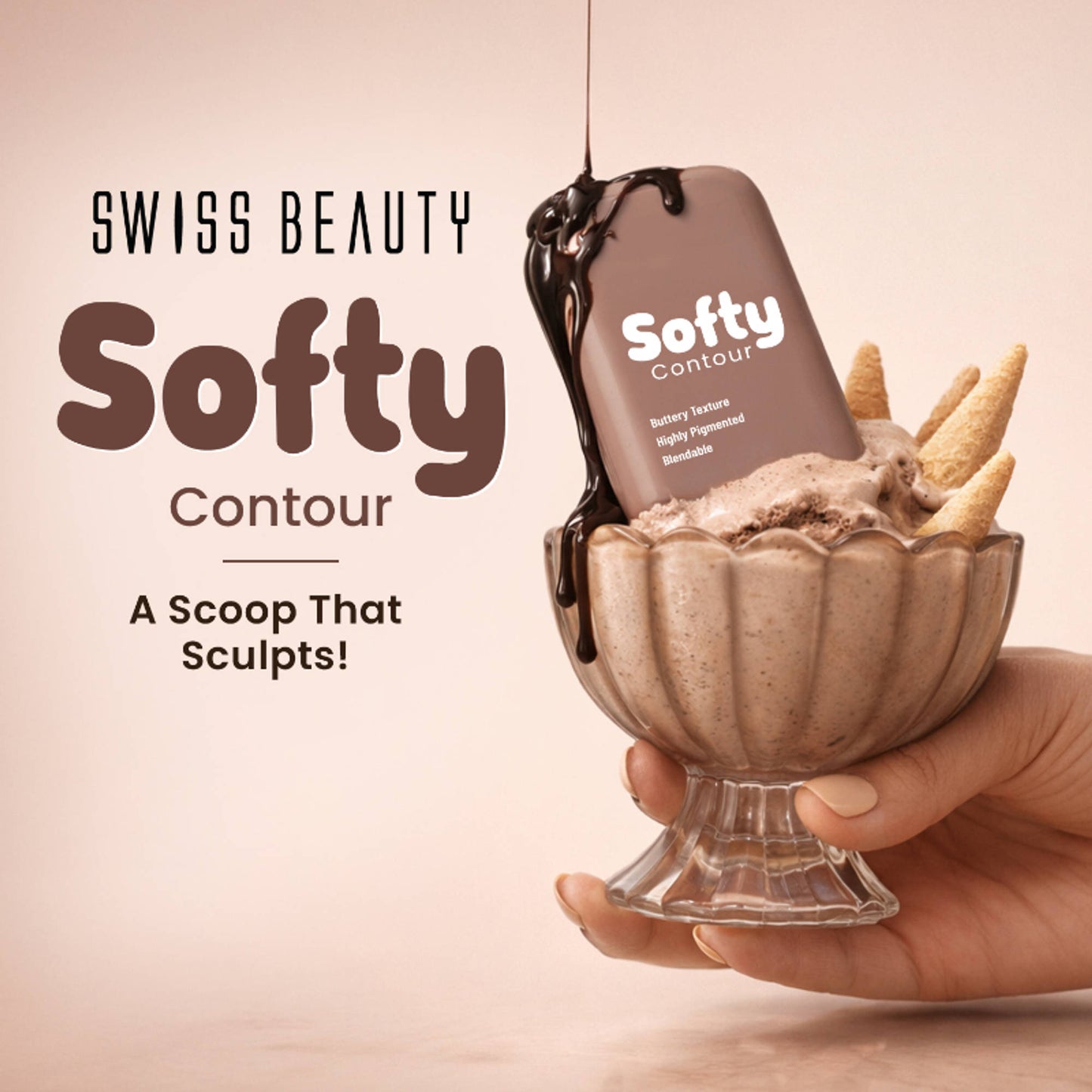 Swiss Beauty Softy Contour - Chocolate