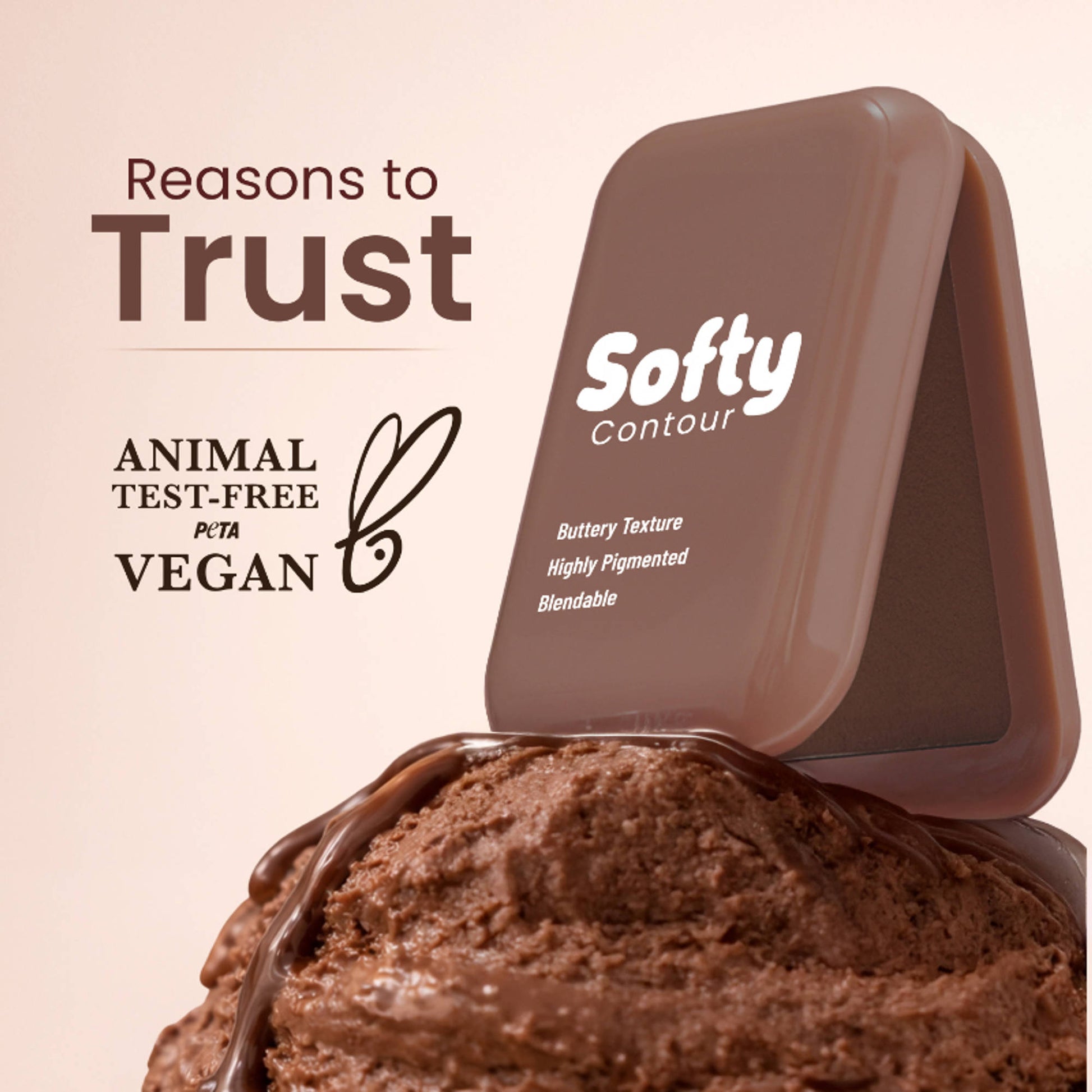 Swiss Beauty Softy Contour - Chocolate