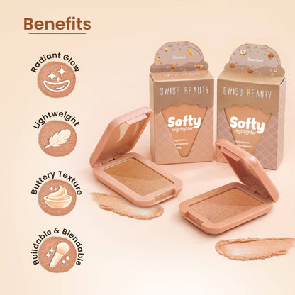 Swiss Beauty Softy Highlighter - Hazelnut