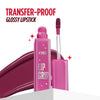 Nykaa Lip Grip No-Transfer Gloss Intense Shine Vinyl Liquid Lipstick - Fetish