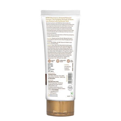 WOW Skin Science Neem & Hyaluronic Acid Pimple Care Face Scrub