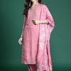 Dhiyona IE Floral Embroidered Kurta with Trousers & Dupatta