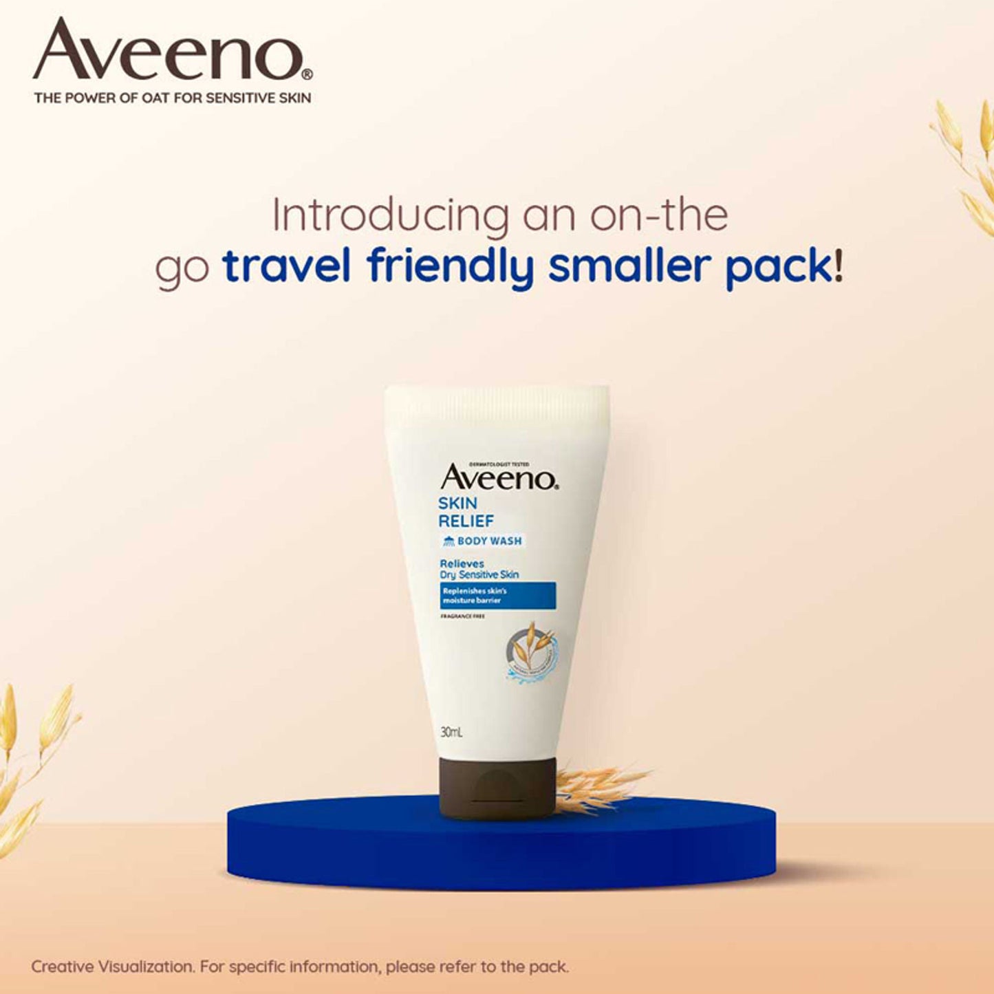 Aveeno Skin Relief Body Wash - Prebiotic Oat to Cleanse & Moisturize Dry, Itchy & Sensitive Skin
