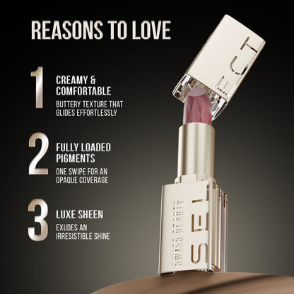 Swiss Beauty Select Creme Touch Hydrating Lipstick - 4 Perky Peach