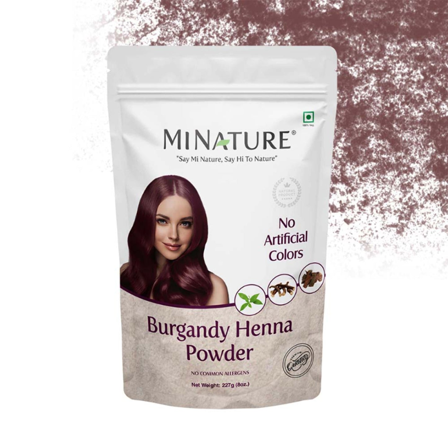 MINATURE Burgandy Henna Powder