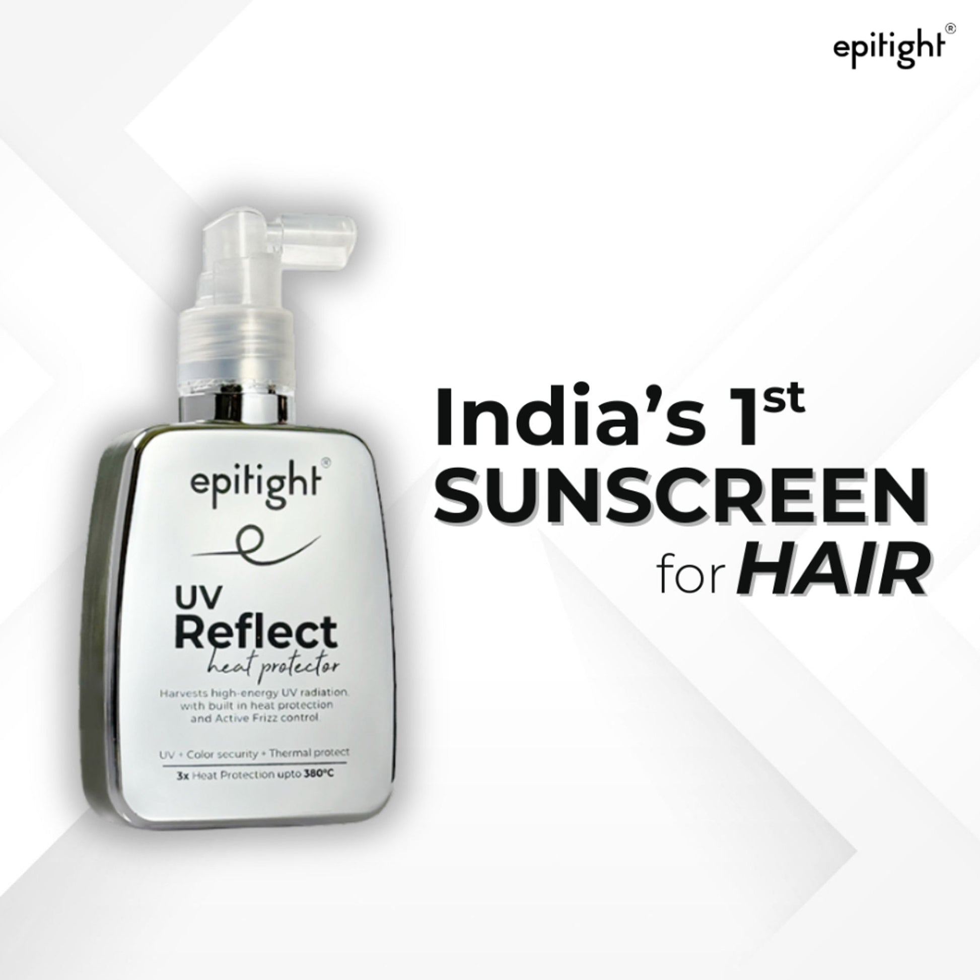 Epitight UV Reflect Heat Protection Hair Serum With SPF 50 PA++++