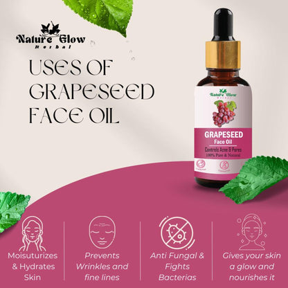 Nature Glow Herbal Grapeseed Facial Oil