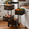 HomeWiz Square Kitchen Rack 4-Layer