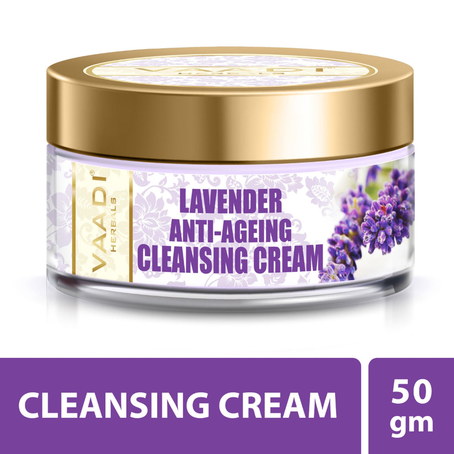 Vaadi Herbals Lavender Anti-Ageing Cleansing Cream