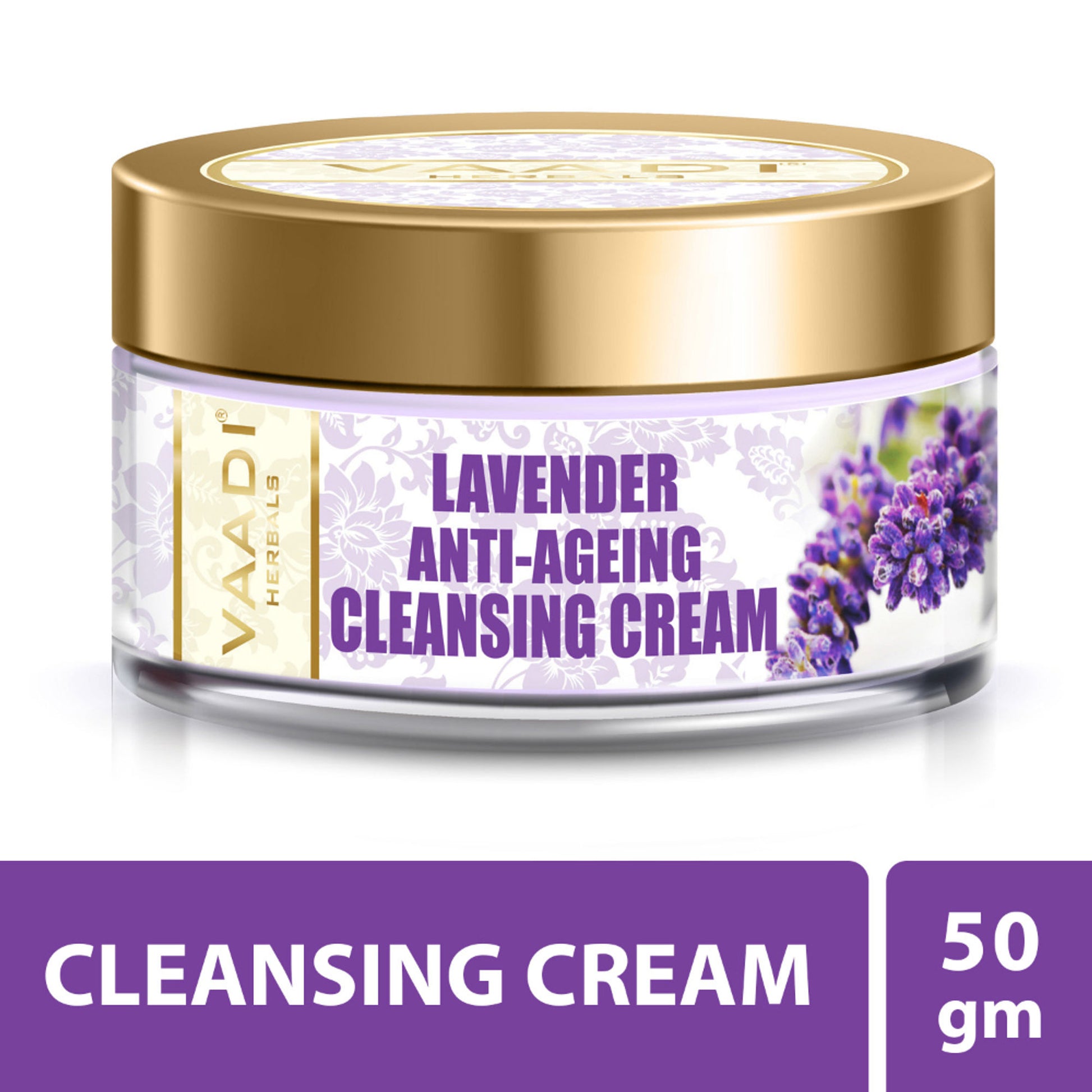 Vaadi Herbals Lavender Anti-Ageing Cleansing Cream