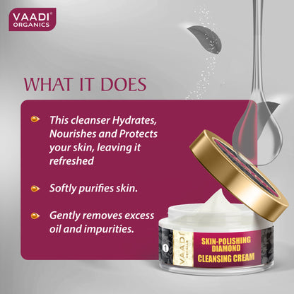 Vaadi Herbal Skin - Polishing Diamond Cleansing Cream