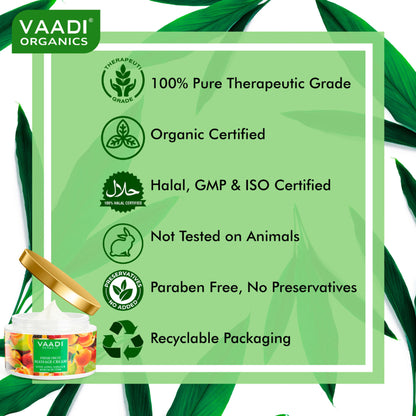 Vaadi Herbals Fresh Fruit Massage Cream With Apple Papaya & Kokum Butter