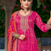 Dhiyona IE Ethnic Motifs Embroidered Sequinned Anarkali Kurta with Trouser & Dupatta
