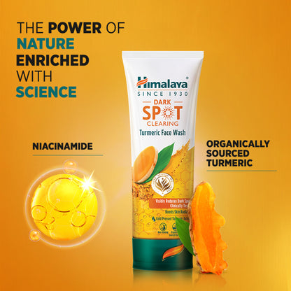 Himalaya Dark Spot Clearing Turmeric Face Wash