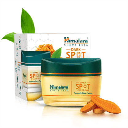 Himalaya Dark Spot Clearing Turmeric Face Cream with 2% Glycolic Acid & Niacinamide