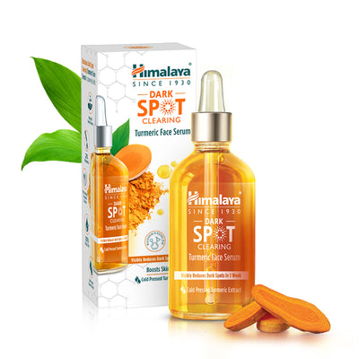 Himalaya Dark Spot Clearing Turmeric Face Serum with 10% Glycolic Acid & Niacinamide