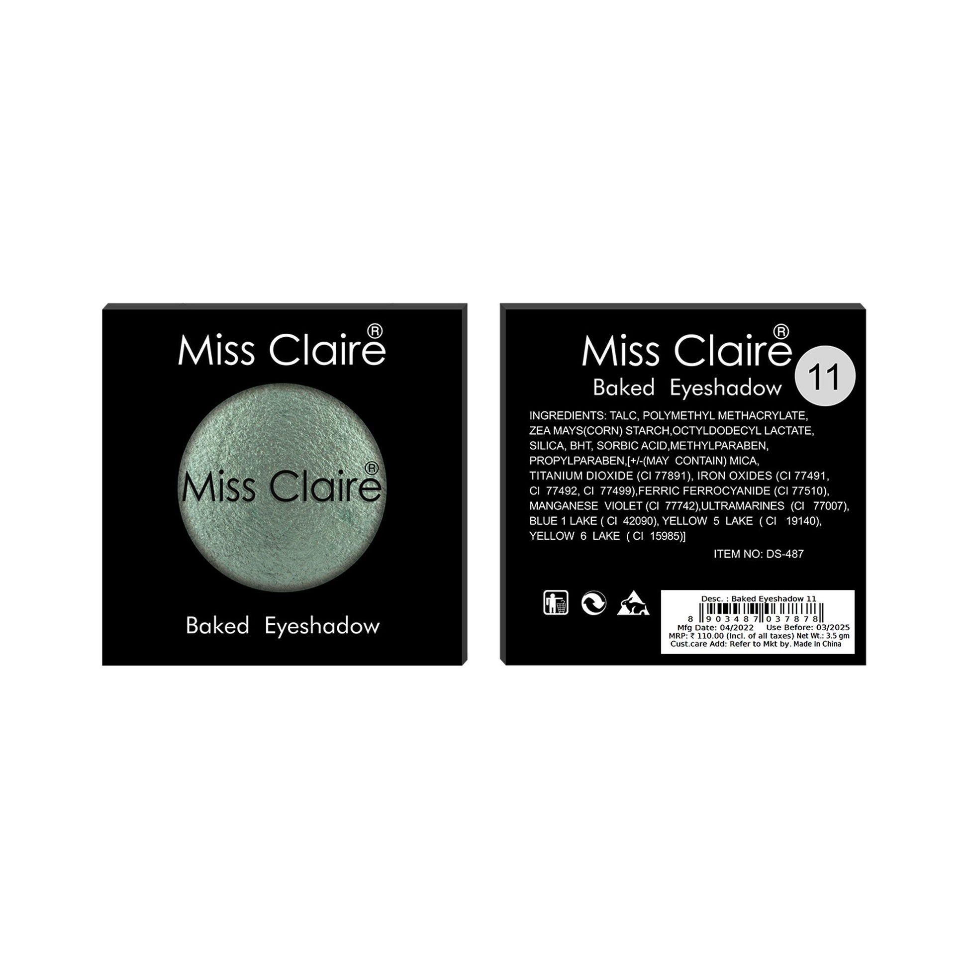 Miss Claire Baked Eyeshadow - 11