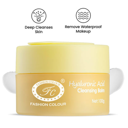 FASHION COLOUR Clean It Zero Gentle Makeup Remover Balm - Yellow