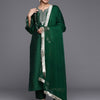Dhiyona VA Women'sEthnic Motifs Printed Regular Sequinned Kurta with Trousers & With Dupatta