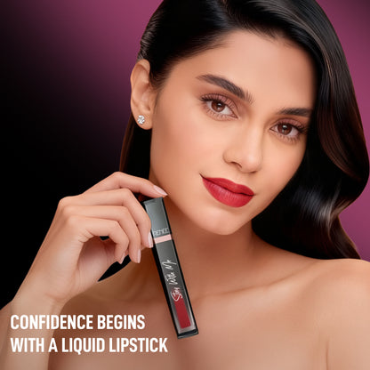 Renee Cosmetics Stay With Me Liquid Lipstick - Hunger For Berry