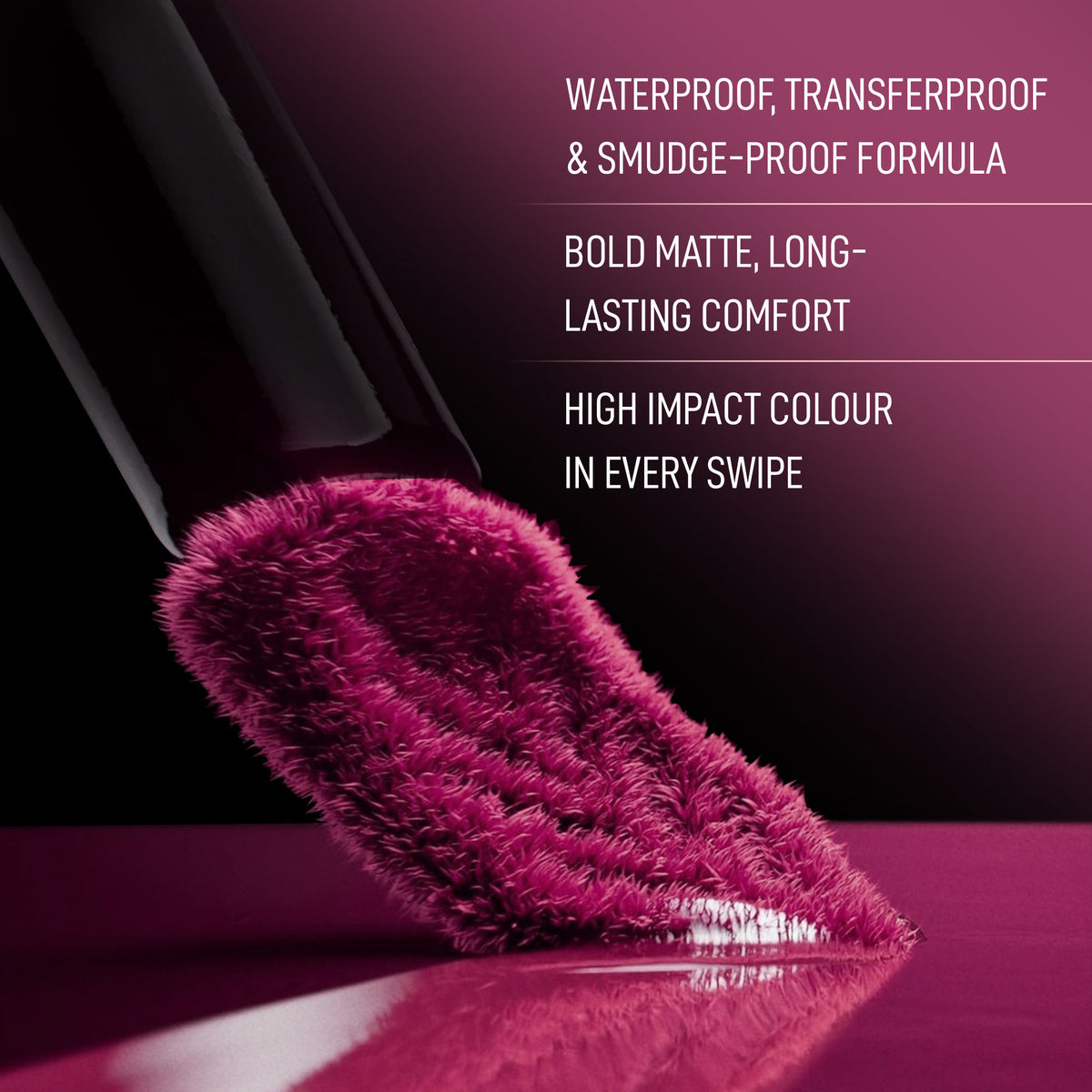 Renee Cosmetics Stay With Me Liquid Lipstick - Hunger For Berry