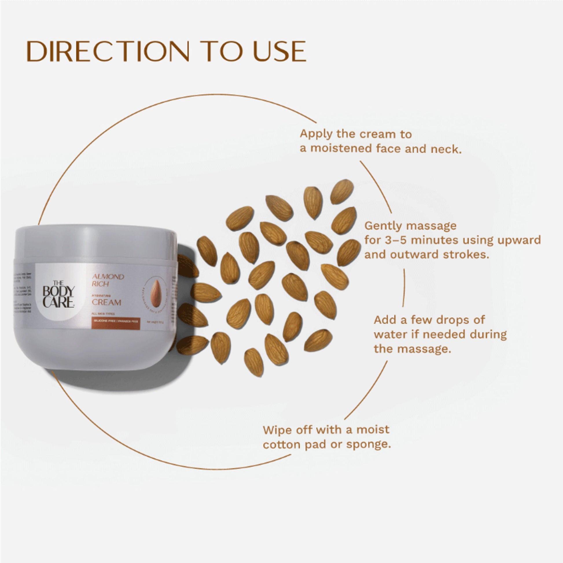 The Body Care Almond Cream