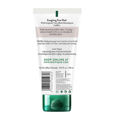 Biotique Advanced Organics Coffee Energizing Face Wash