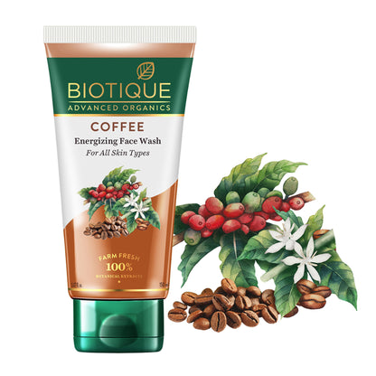 Biotique Advanced Organics Coffee Energizing Face Wash