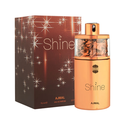 Ajmal Shine Eau De Parfum for Women - Floral Fruity Musky Long-Lasting Perfume
