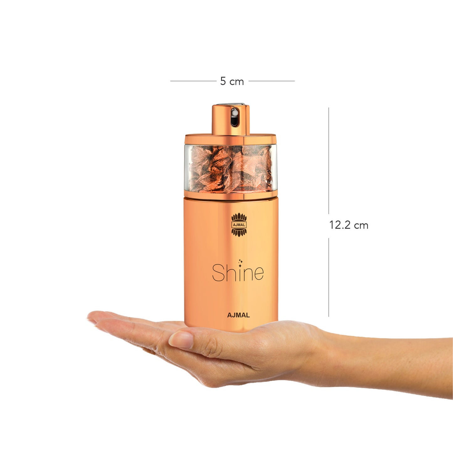 Ajmal Shine Eau De Parfum for Women - Floral Fruity Musky Long-Lasting Perfume