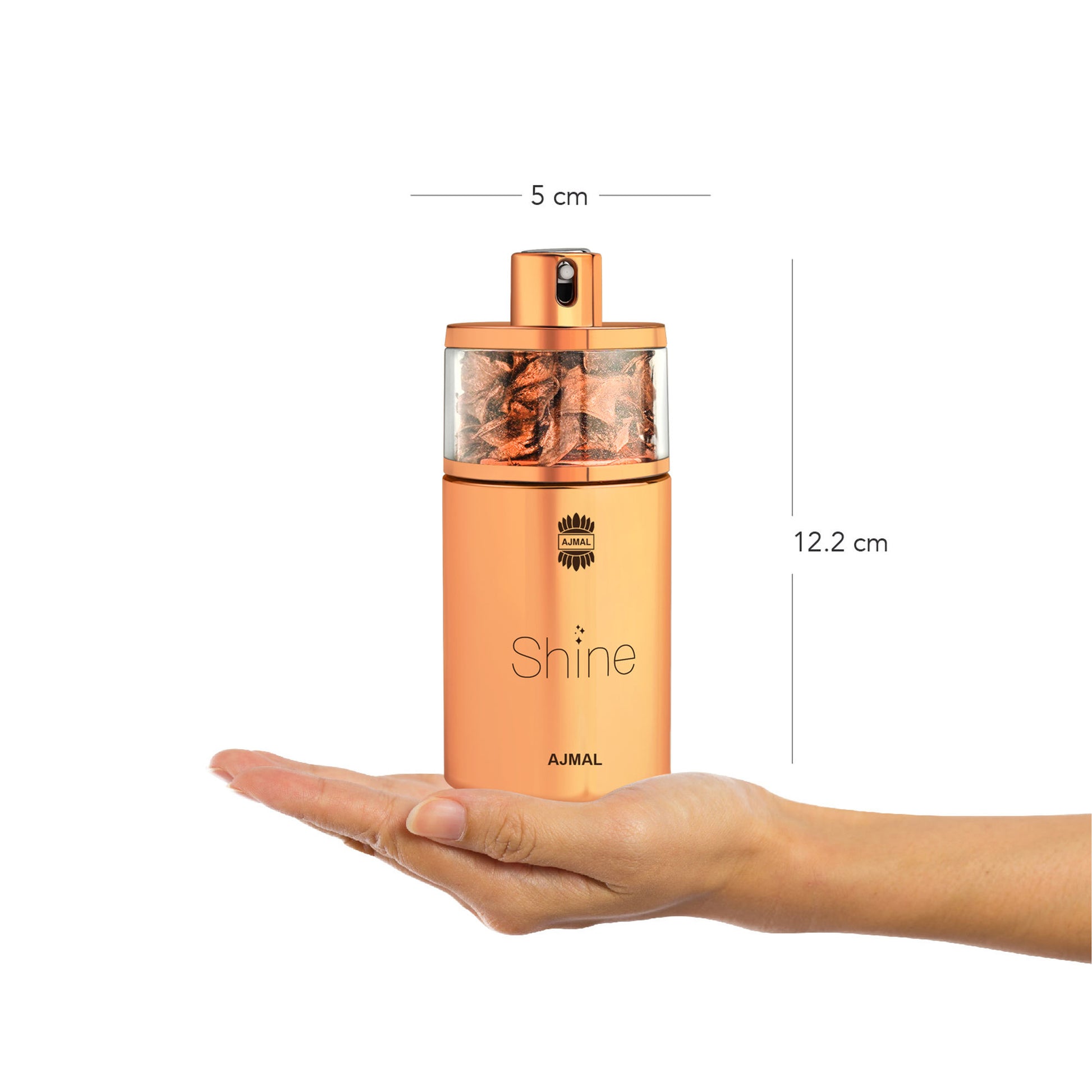 Ajmal Shine Eau De Parfum for Women - Floral Fruity Musky Long-Lasting Perfume