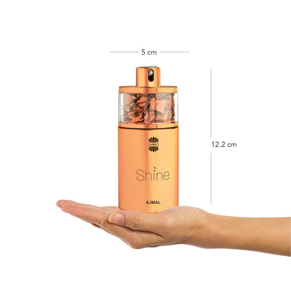 Ajmal Shine Eau De Parfum for Women - Floral Fruity Musky Long-Lasting Perfume